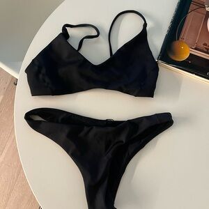 Left On Friday Black Bikini XS